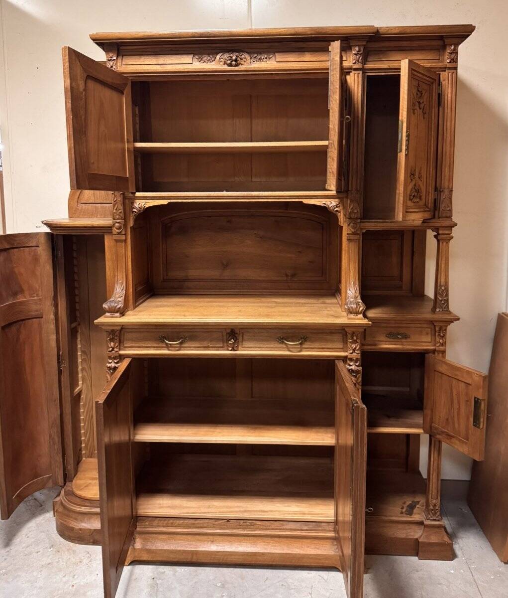 After Gauthier Poinsignon Art Nouveau period sideboard, Nancy School