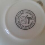 Set of six cups and six cups including an theire