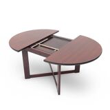 Round table with extendable top, 1970s