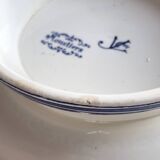 Rare compotier en céramique JULES VIEILLARD & CIE – Modèle Moustiers XIXe