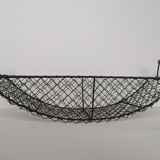 Two metal baskets