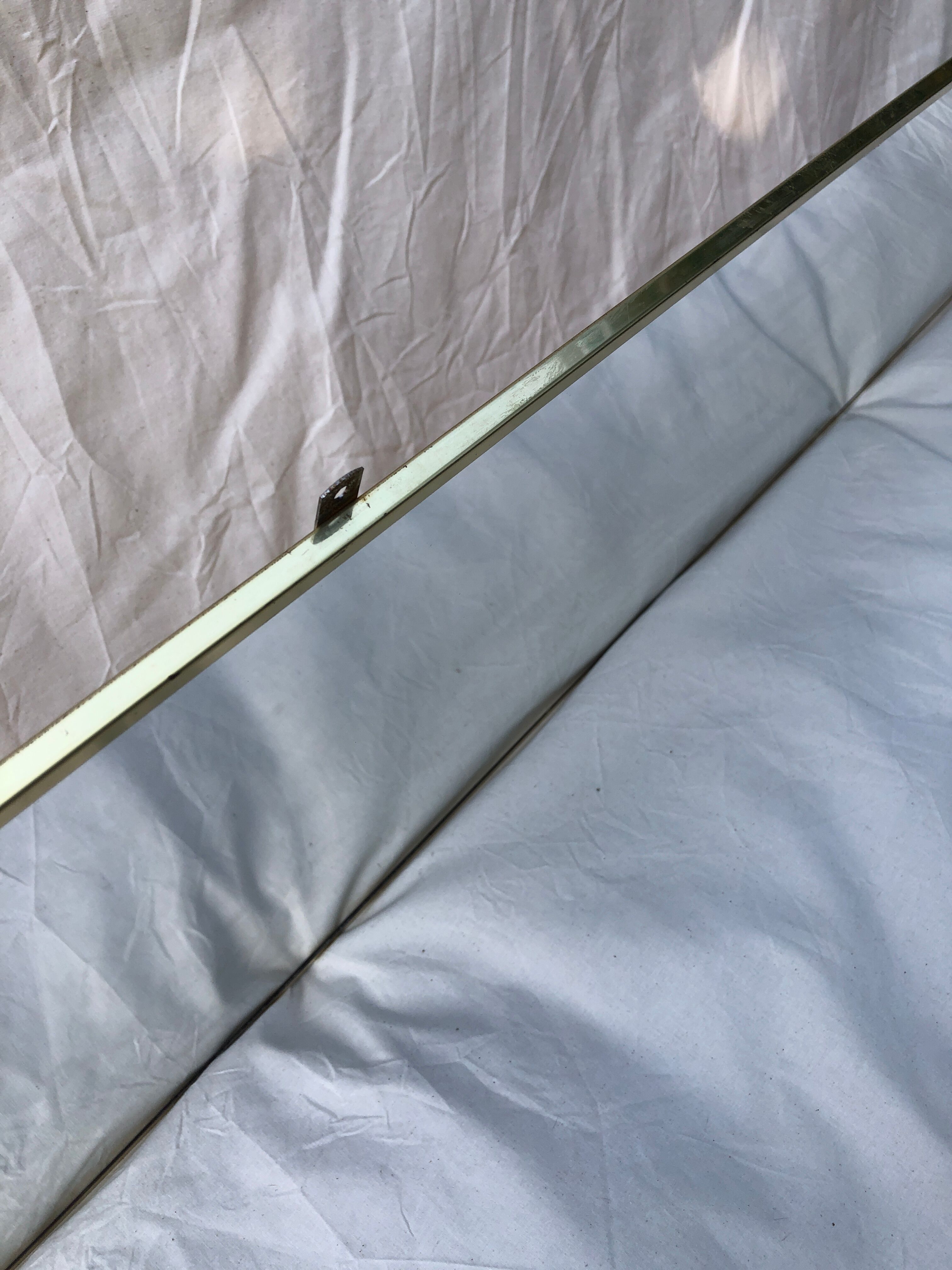 Golden rectangle mirror 70s