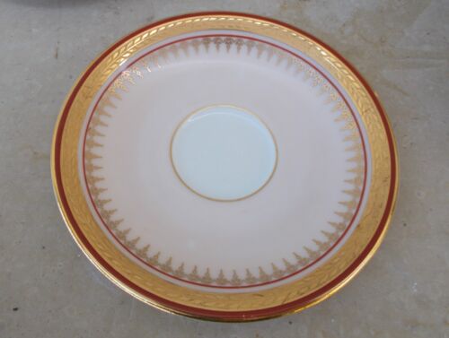 8 tasses café porcelaine Limoges Ahrenfeldt belle dorure