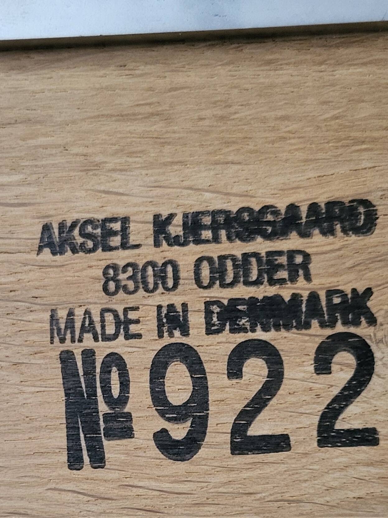 Scandinavian coffee table Naver, Aksel Kjersgaard, Aksel Kjersgaard, Denmark