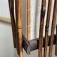 Lampe en bois vintage