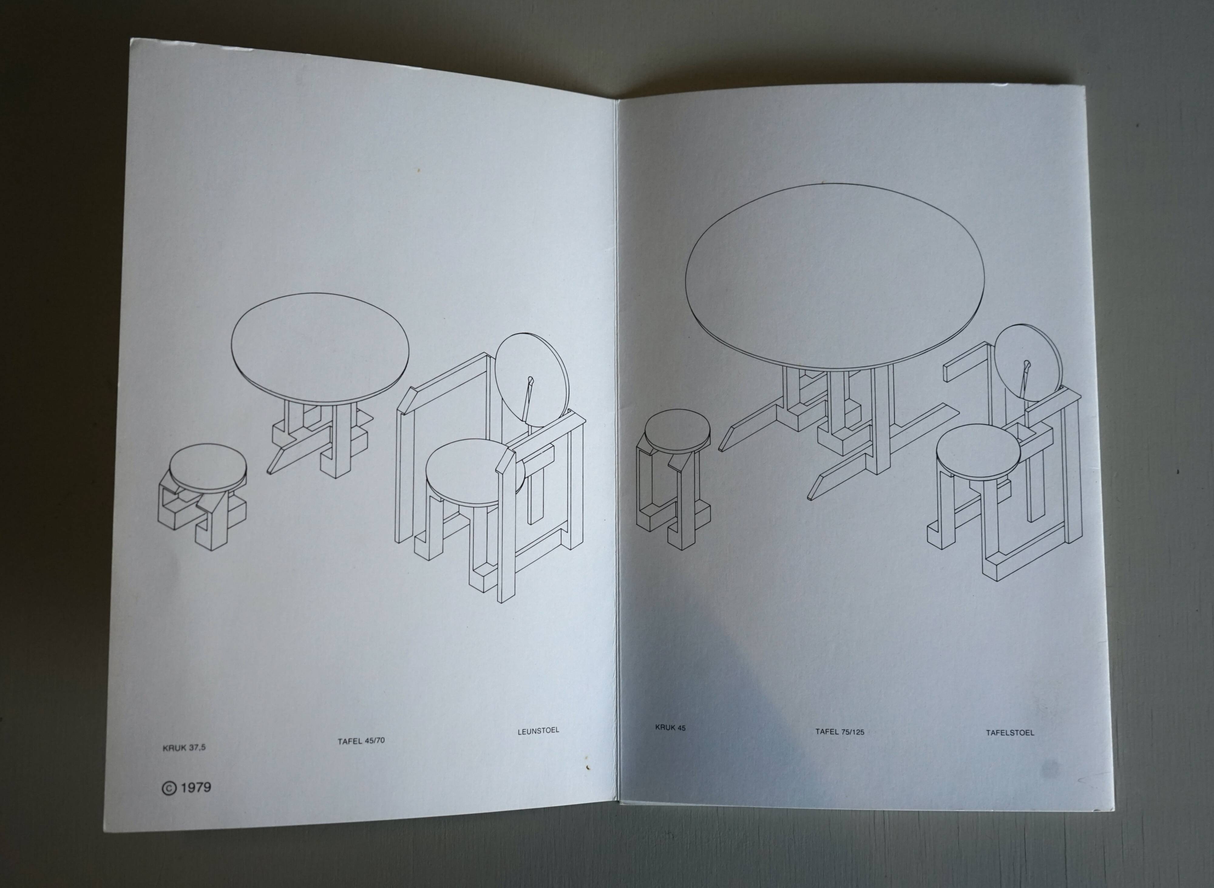 Rare pair of 'Plakhout' Side Chairs by Henk Lampe. 1979