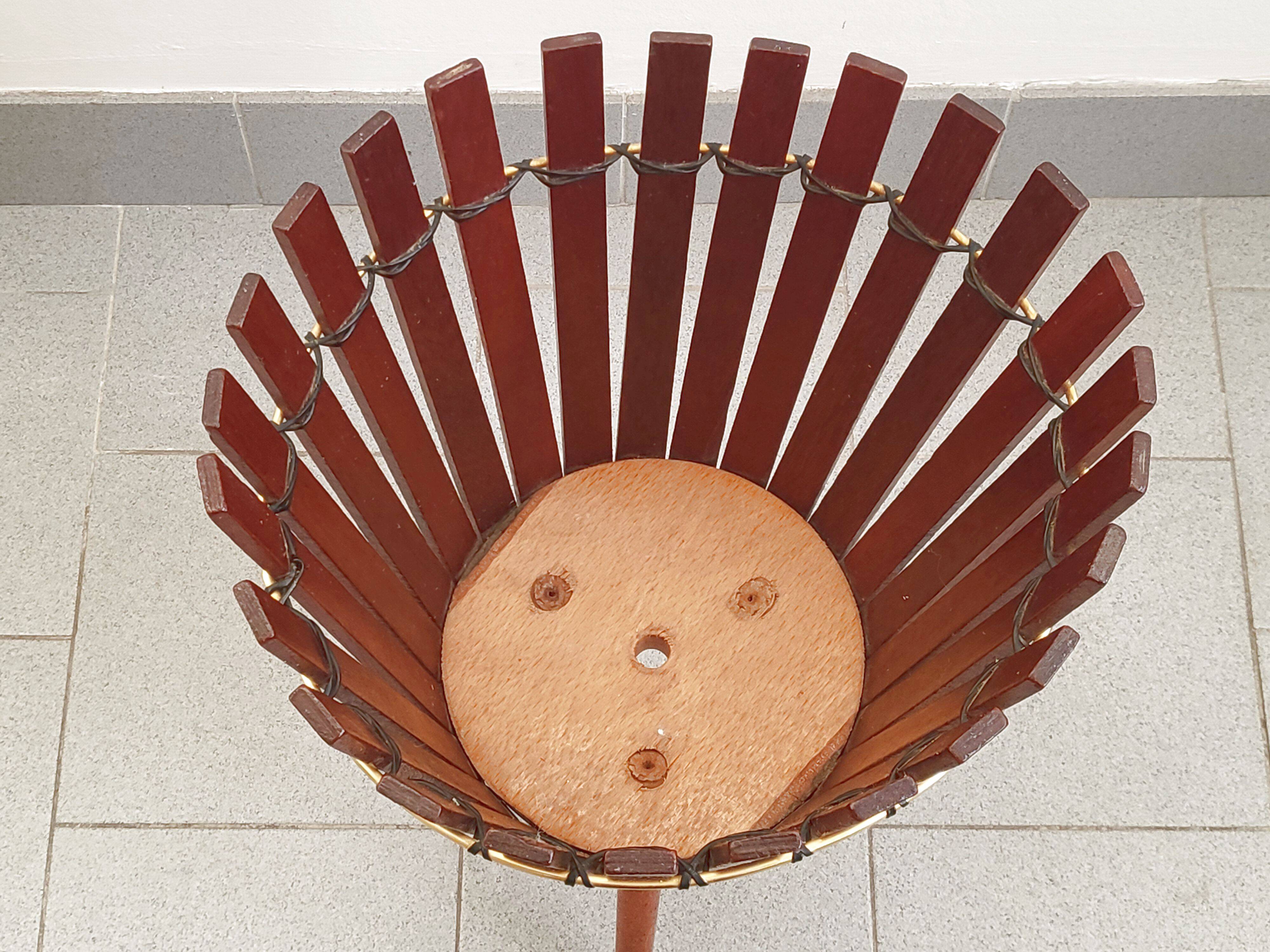 Porte-plantes vintage scandinave 1960