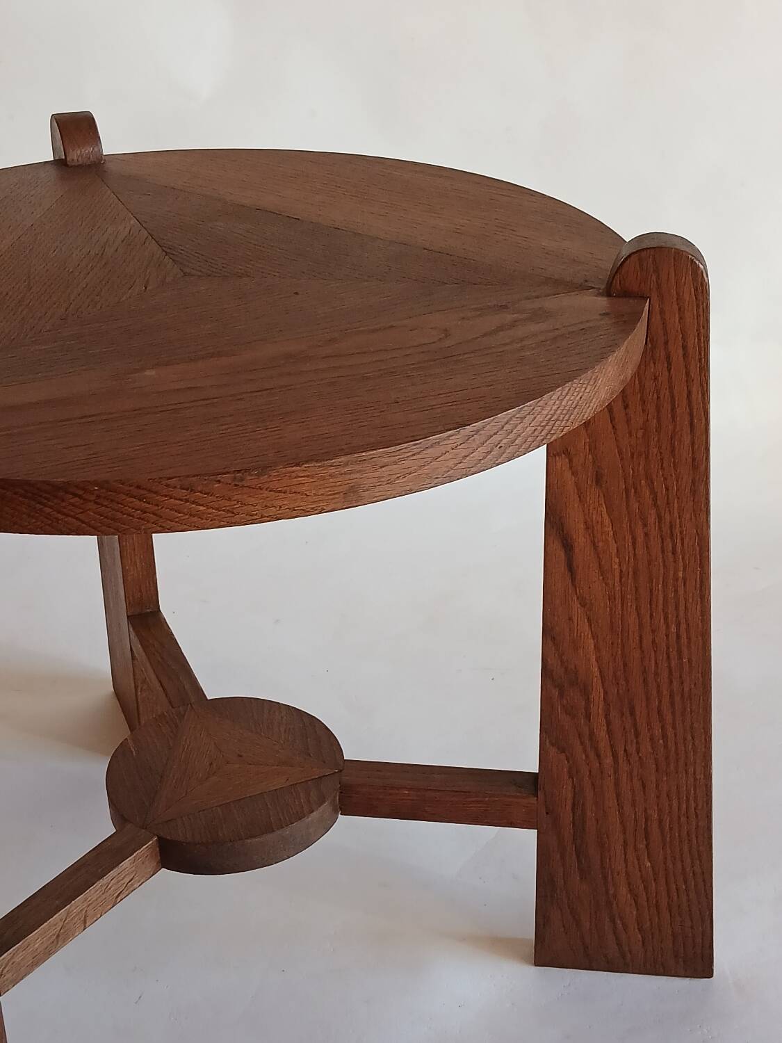 Oak side table, 1950
