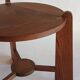 Oak side table, 1950