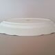 Plat ovale Villeroy & Boch Mettlach céladon et or