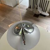 Semi chrome pendant light by Claus Bonderup and Torsten Thorup - Denmark 60s/70s