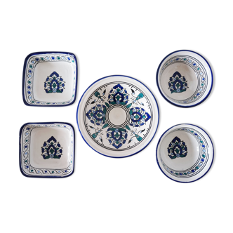 Set of spanish ceramic bowls