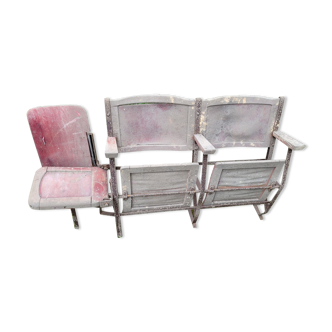 Vintage cinema seats