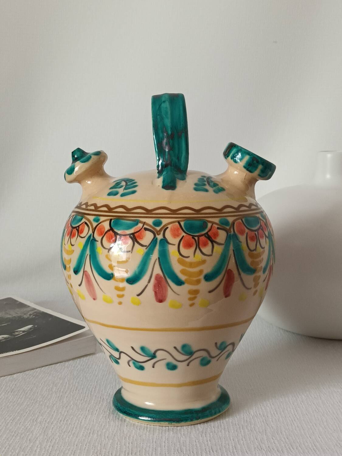 Vintage ceramic gargoulette Italy