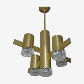 Sciolari chandelier 5 fires 70s