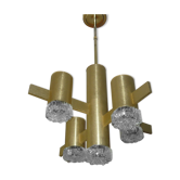 Sciolari chandelier 5 fires 70s