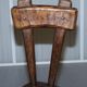 French nursing chair hand-carved in chestnut around 1760