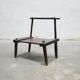 Ancient brutalist African chair