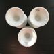 Set of 3 porcelain coffee bowls