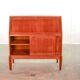 Danish Teak Writing Desk Cabinet by H.W. Klein for Bramin. Germany, 1960s