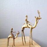 Ancient African brass statuettes