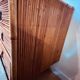 Vintage bamboo and rattan chest of drawers from the 1960s.
