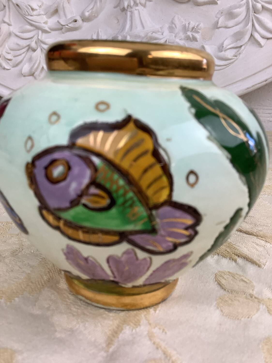 Old Kerina Monaco Ball Vase