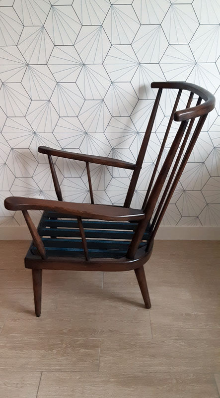 Baumann vintage fan model armchair