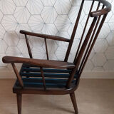 Fauteuil Baumann modèle éventail vintage