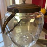 Engraved Crystal Cookie Jar