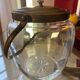 Engraved Crystal Cookie Jar