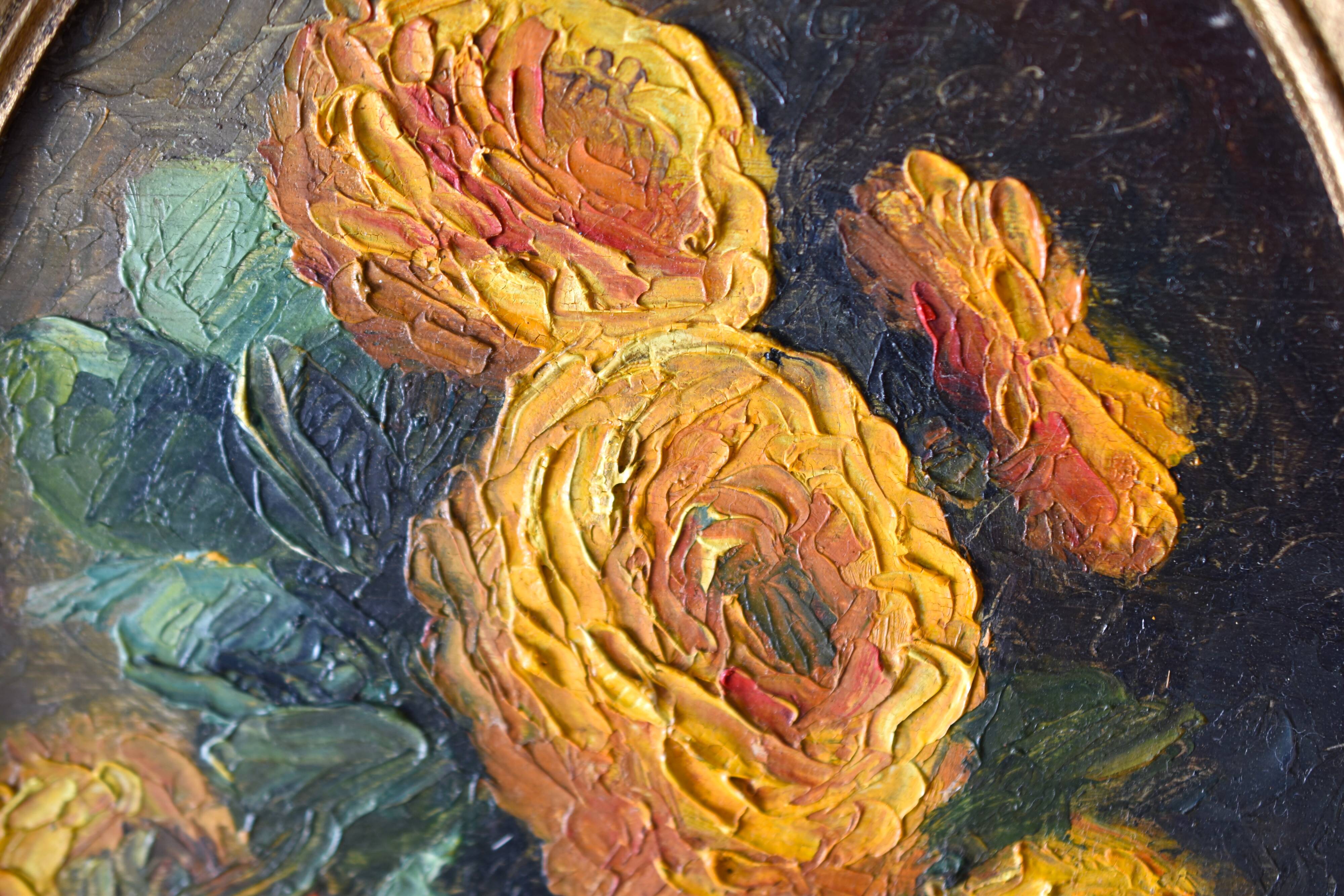 Édouard Pauporté, Pot of Zinnais (around 1920)