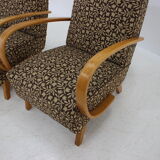 Set fo two armchairs by Jindřich Halabala, Czechoslovakia