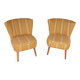 Paire de fauteuil cocktail scandinave années 50-60