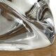 Impressive XXL crystal table lamp signed Daum France - Height 42 cm