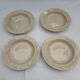 4 assiettes creuses en grès