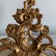 Old gilded mirror