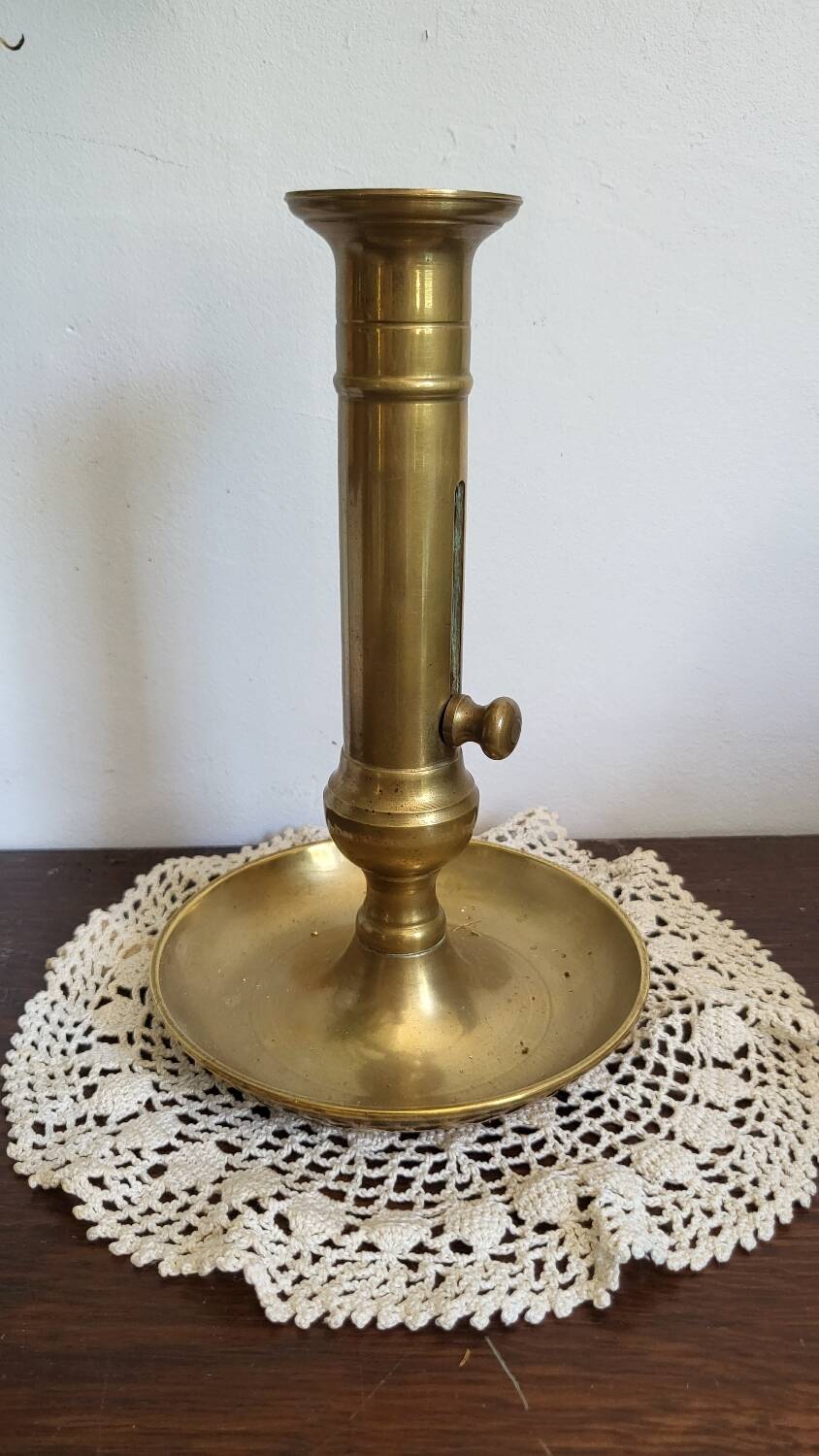 Brass candle holder