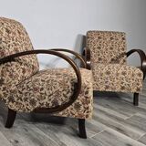 Ensemble de fauteuils vintage par Jindrich Halabala