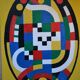 Orphism, Follower of Sonia Delaunay, Oil on panel, 67 x 46 cm