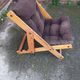 Kon-tiki armchair Ikea wood velvet Gillis Lundgren vintage
