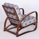 Art Deco Reclining Armchair attributed to Jindřich Halabala for Up Závody, 1920s