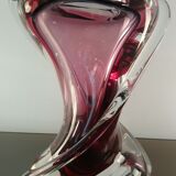 Imposing Murano of Walter FURLAN for 60s Bisanzio glass vase