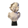 Bust woman Carrara marble