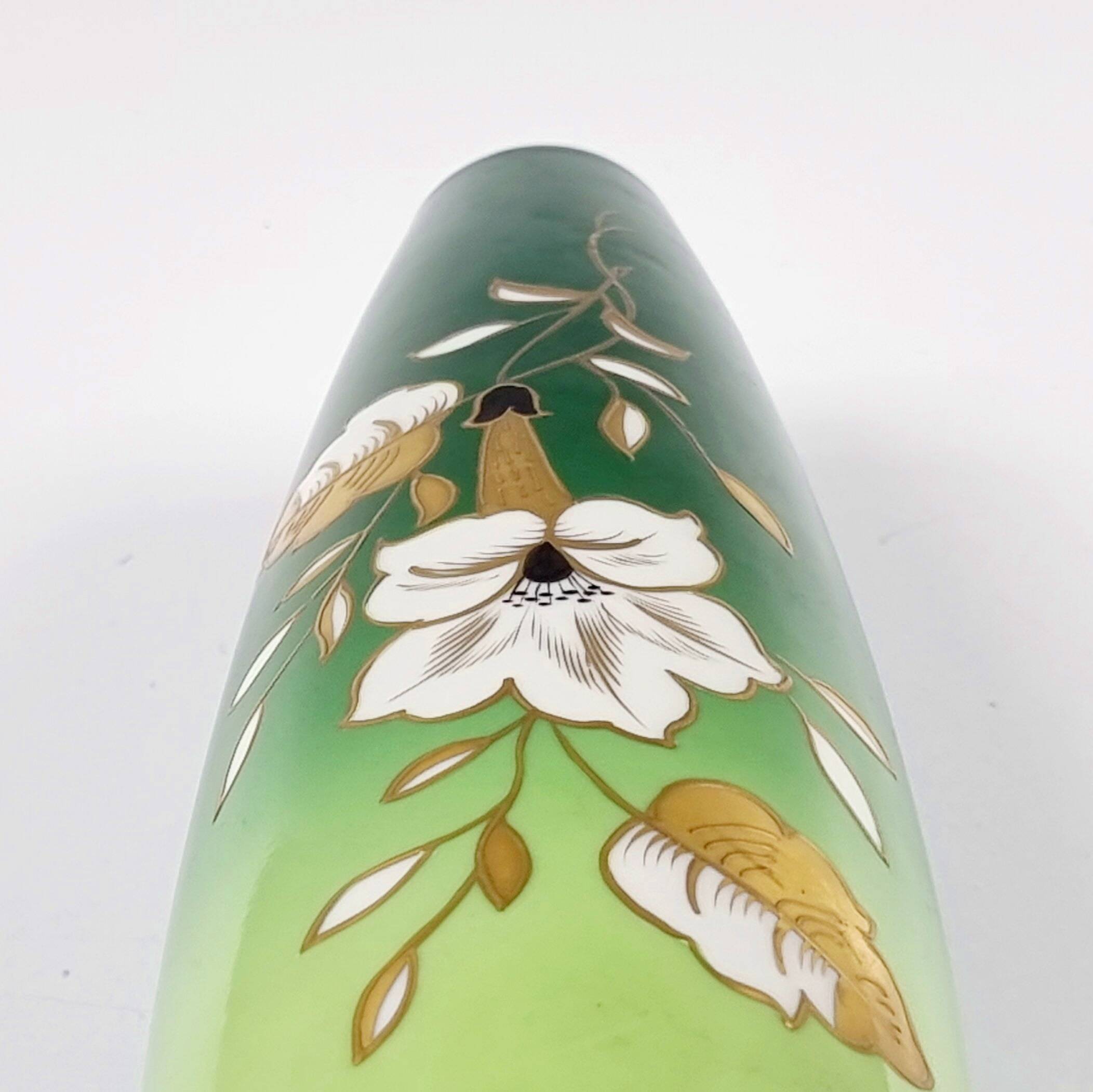 Vintage Hand Painted Porcelain Vase from Wallendorf, East Germany, 1960s