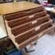 Old wooden furniture Papers Canson with 5 drawers
