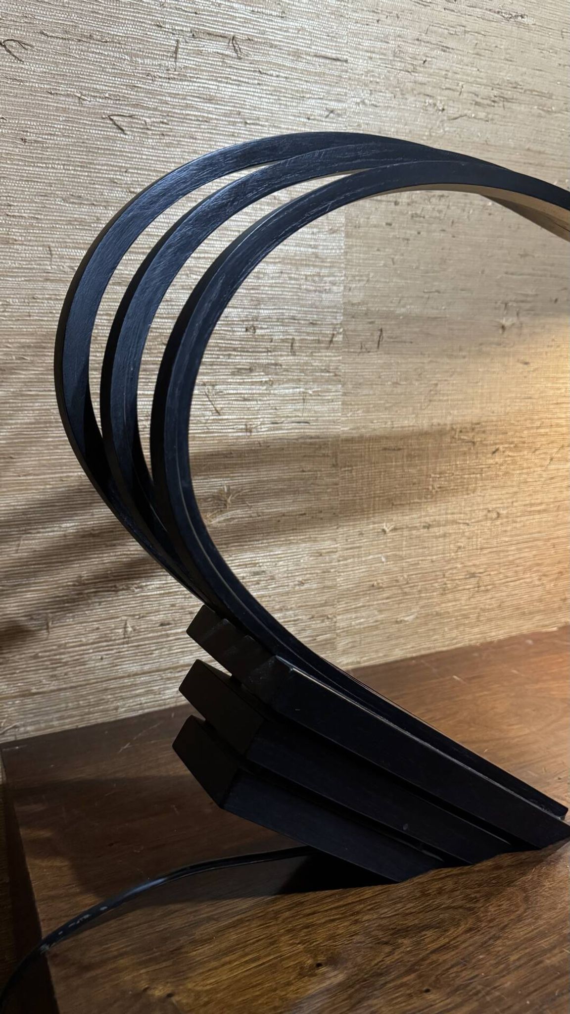 Lampe Wave AB Design circa 1980