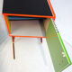 Pair of colorful bedside tables