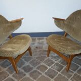 Armchair Model 33 of Carl Edward Matthes vintage 50s