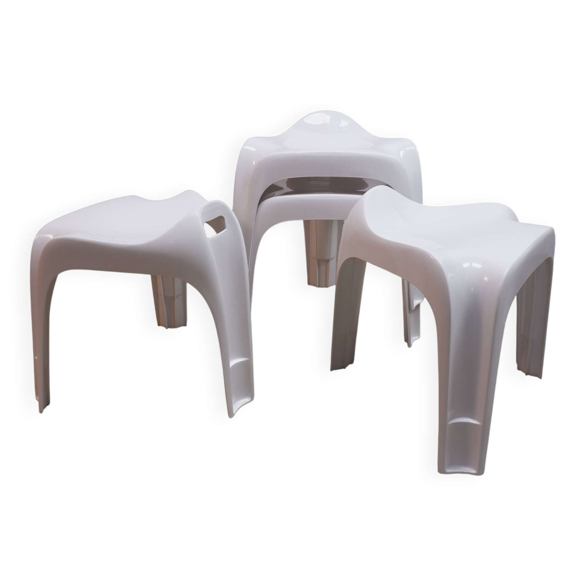 Ensemble de 4 tabourets Casala Casalino